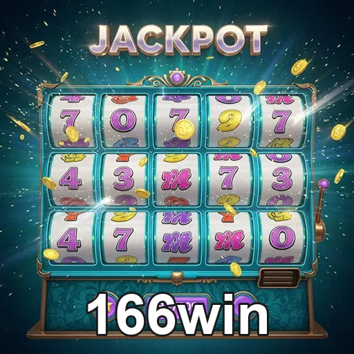 Imagem de mobile com tela de slots online confiáveis na 166win